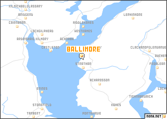 map of Ballimore