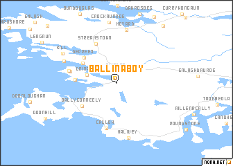 map of Ballinaboy