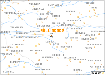 map of Ballinagar