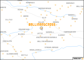 map of Ballinard Cross