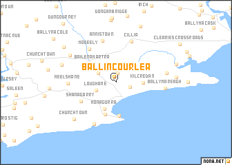 map of Ballincourlea
