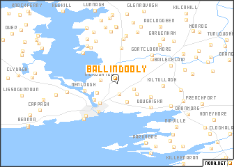 map of Ballindooly