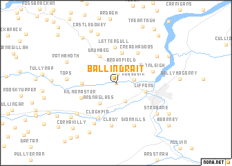 map of Ballindrait