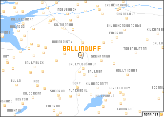 map of Ballinduff