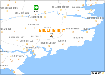 map of Ballingarry