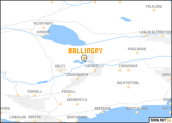 map of Ballingry