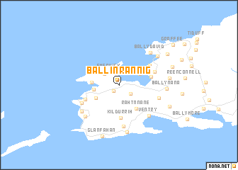 map of Ballinrannig