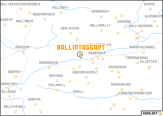 map of Ballintaggart