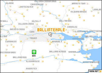 map of Ballintemple