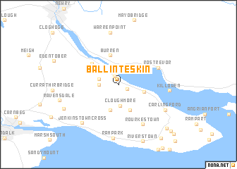 map of Ballinteskin