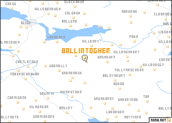 map of Ballintogher
