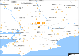 map of Ballintotes
