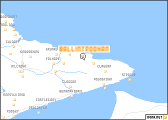 map of Ballintroohan