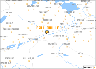 map of Ballinville