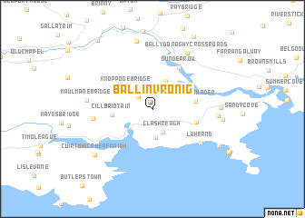 map of Ballinvronig