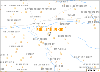 map of Ballinvuskig