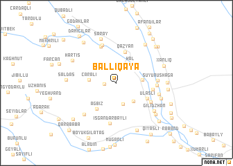 map of Ballıqaya