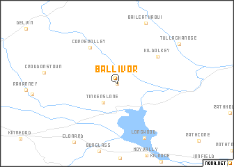 map of Ballivor