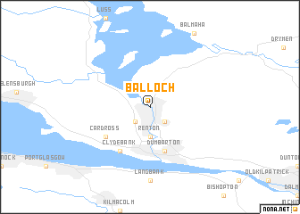 map of Balloch