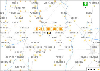 map of Ballongpiong