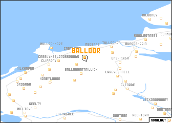 map of Balloor