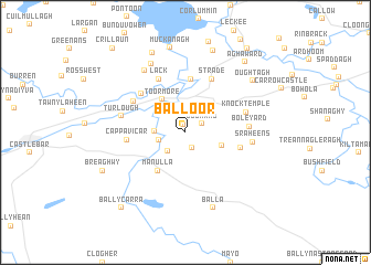 map of Balloor