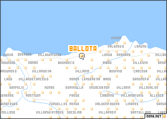 map of Ballota