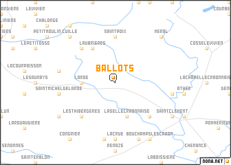map of Ballots