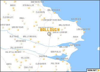 map of Ballough