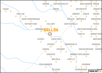 map of Ballow