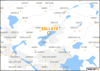 map of Bällsta