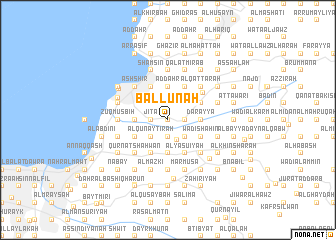 map of Ballūnah