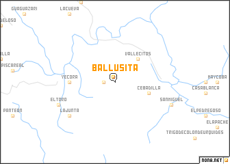 map of Ballusita