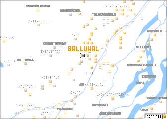 map of Ballūwāl