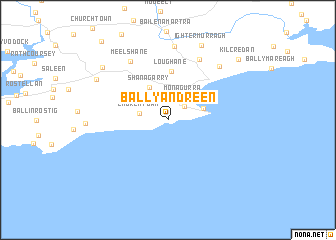 map of Ballyandreen