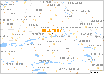 map of Ballybay