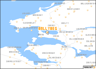 map of Ballybeg