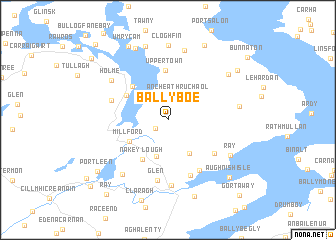 map of Ballyboe