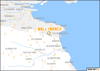 map of Ballybrack