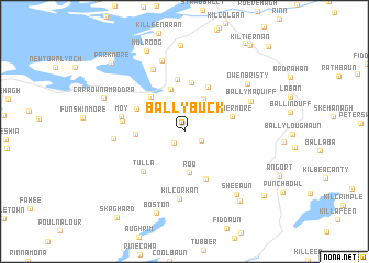 map of Ballybuck