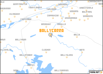 map of Ballycarra