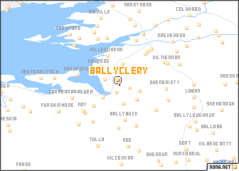 map of Ballyclery