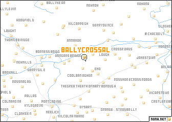 map of Ballycrossal