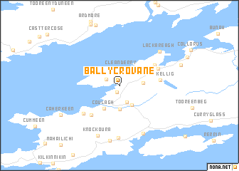 map of Ballycrovane