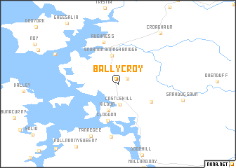 map of Ballycroy