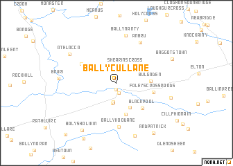 map of Ballycullane