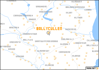 map of Ballycullen