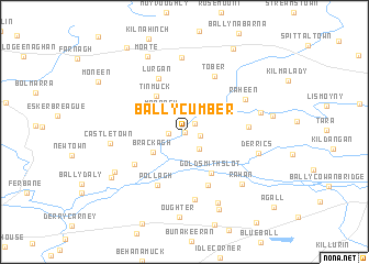 map of Ballycumber