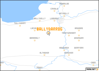 map of Ballydarrog