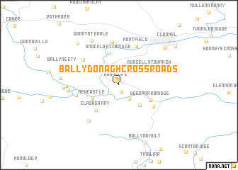 map of Ballydonagh Cross Roads